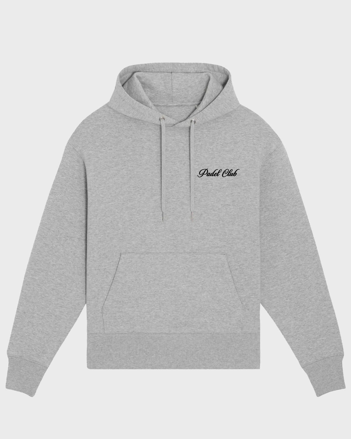 Sudadera con capucha del club de pádel en gris jaspeado