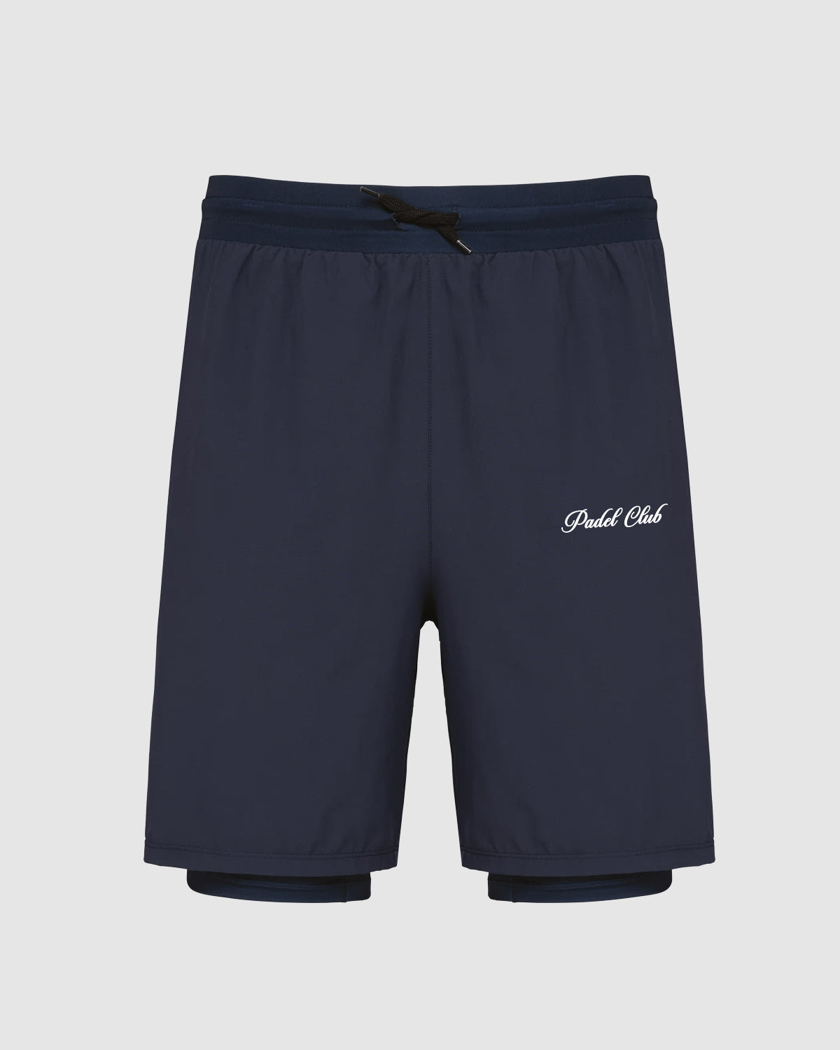 Pantalón corto de pádel Double Skin para hombre azul marino