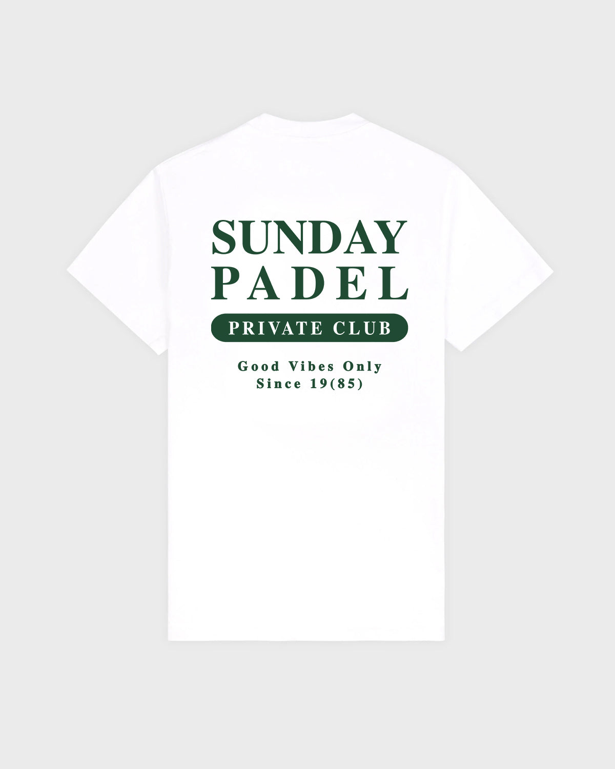 Camiseta Padel Club Classics Blanca