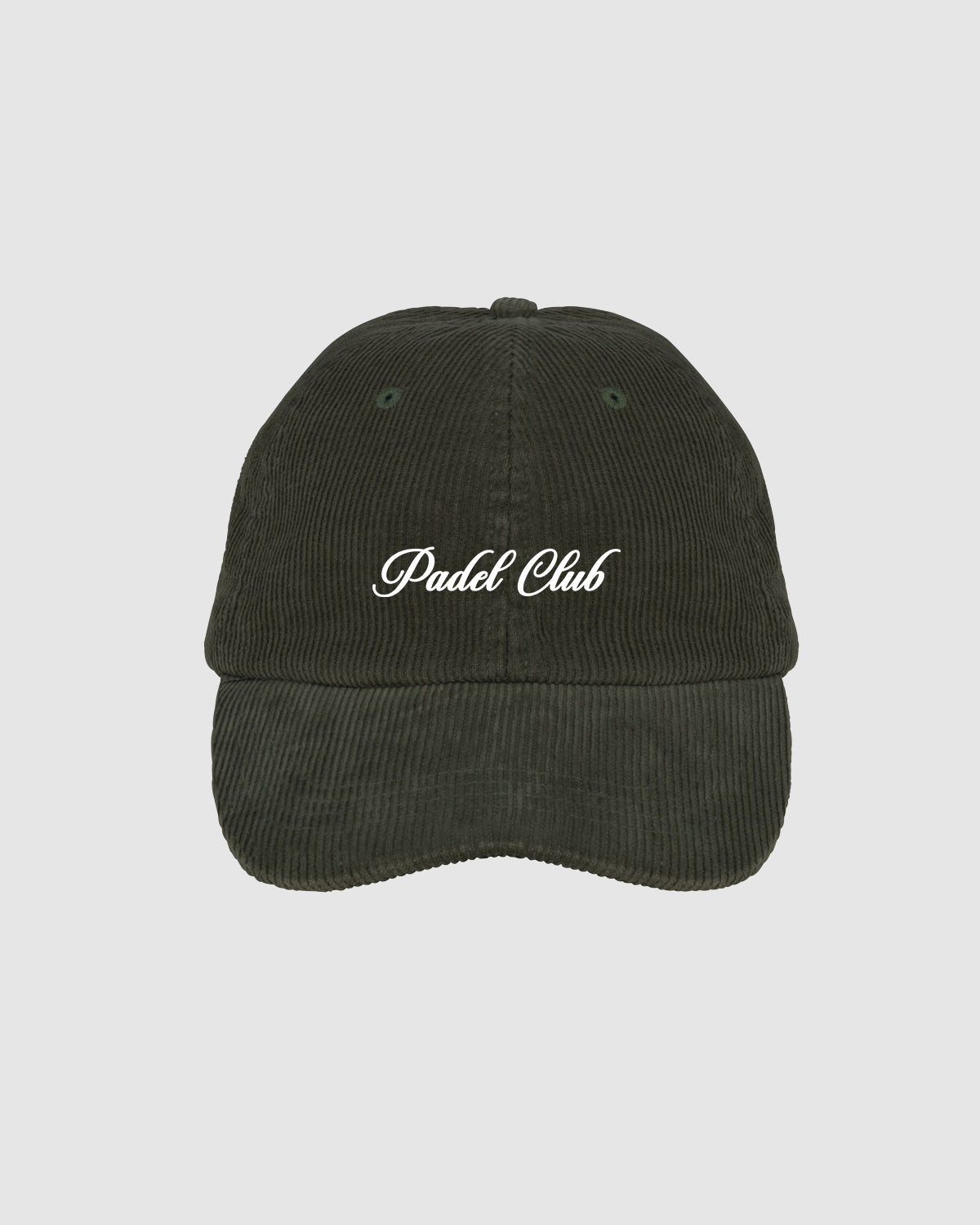 Gorra de terciopelo Padel Club color caqui