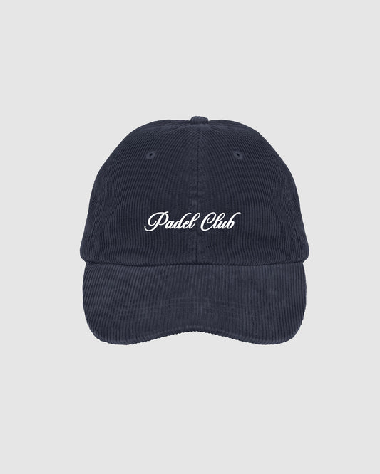 Gorra Padel Club Velour Azul Marino